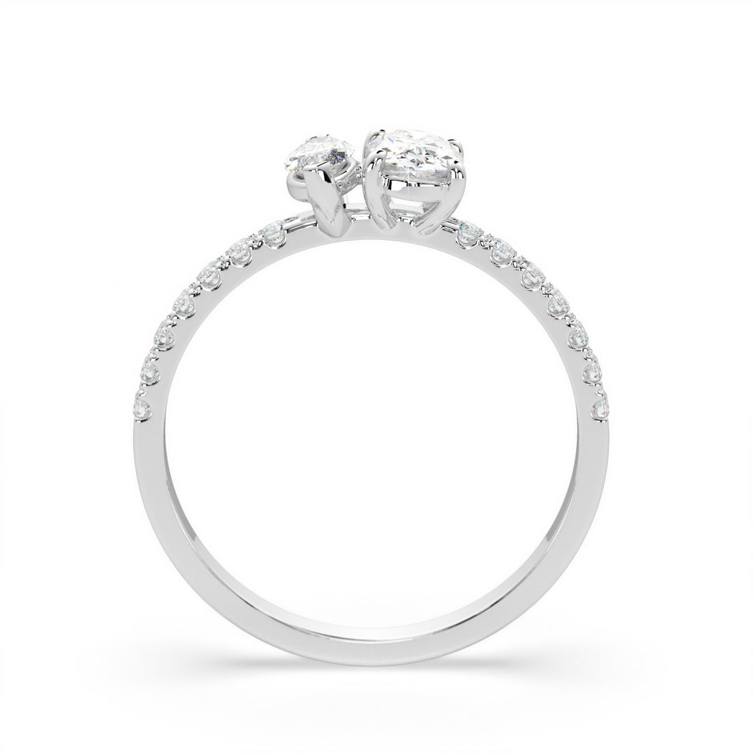 Lisette - Luxurious dual-stone ring