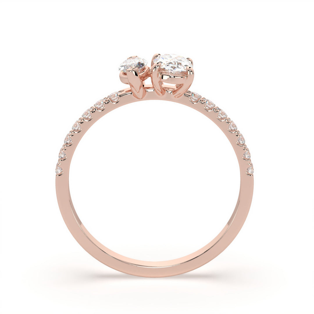 Lisette - Luxurious Dual-stone Ring