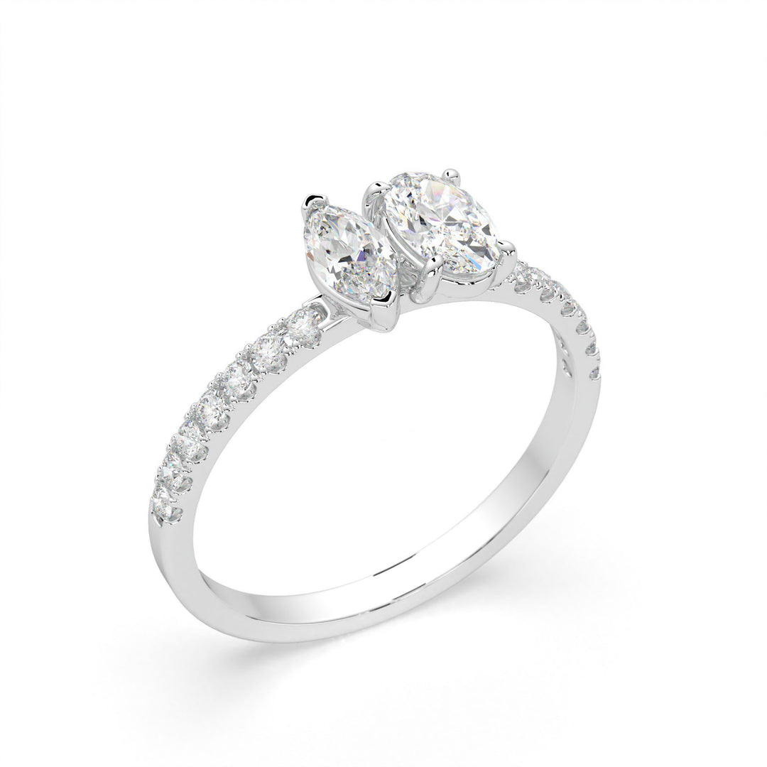 Lisette - Luxurious dual-stone ring