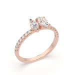 Load image into Gallery viewer, Lisette - Luxurious dual-stone ring
