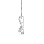 Load image into Gallery viewer, Daphnée - Radiant Gold Diamond Pendant