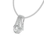 Load image into Gallery viewer, Daphnée - Radiant Gold Diamond Pendant