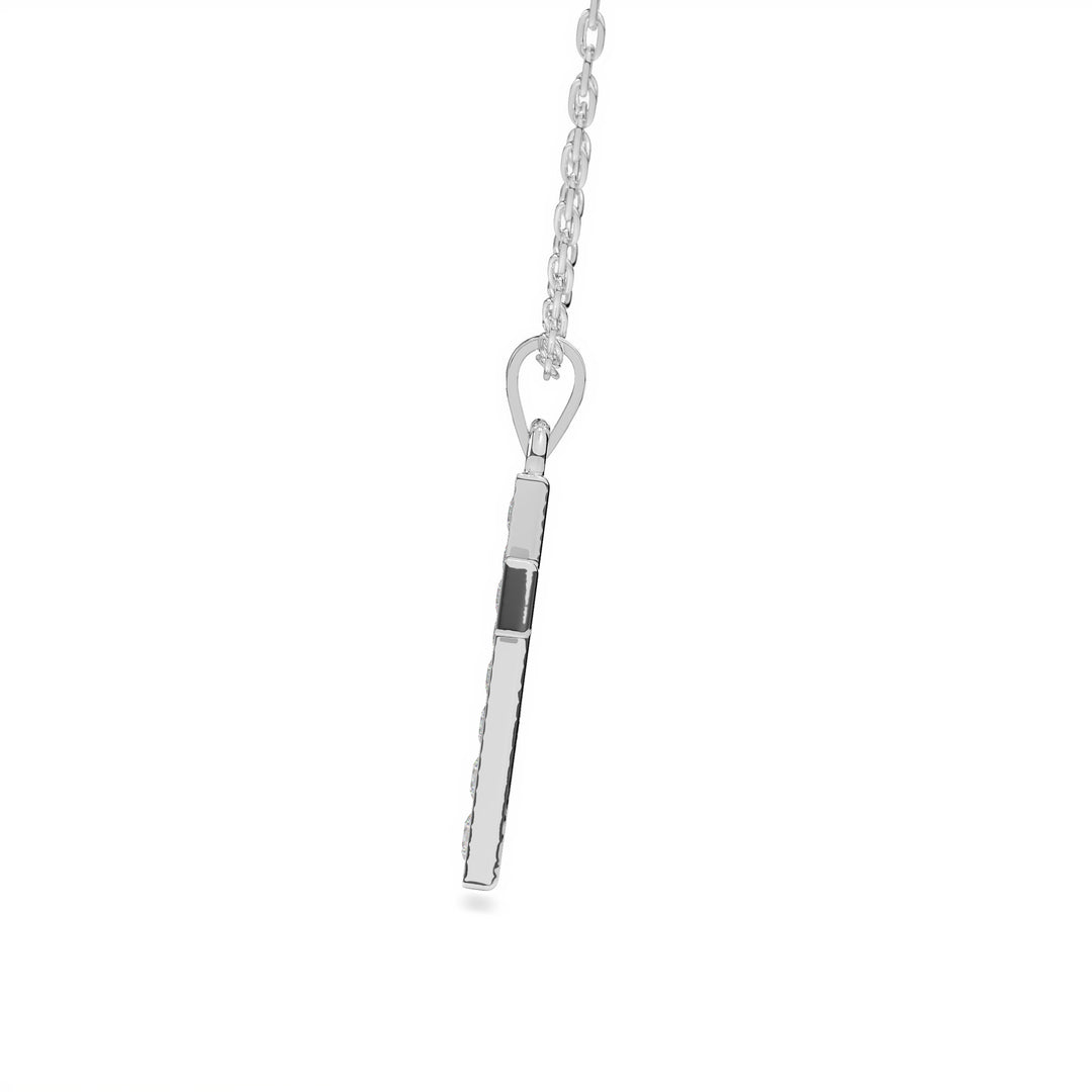 NoÃ¨le  Classic Cross Pendant with Diamonds