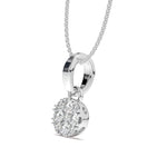Load image into Gallery viewer, Lucie - Elegant Gold Pendant with Diamond Cluster