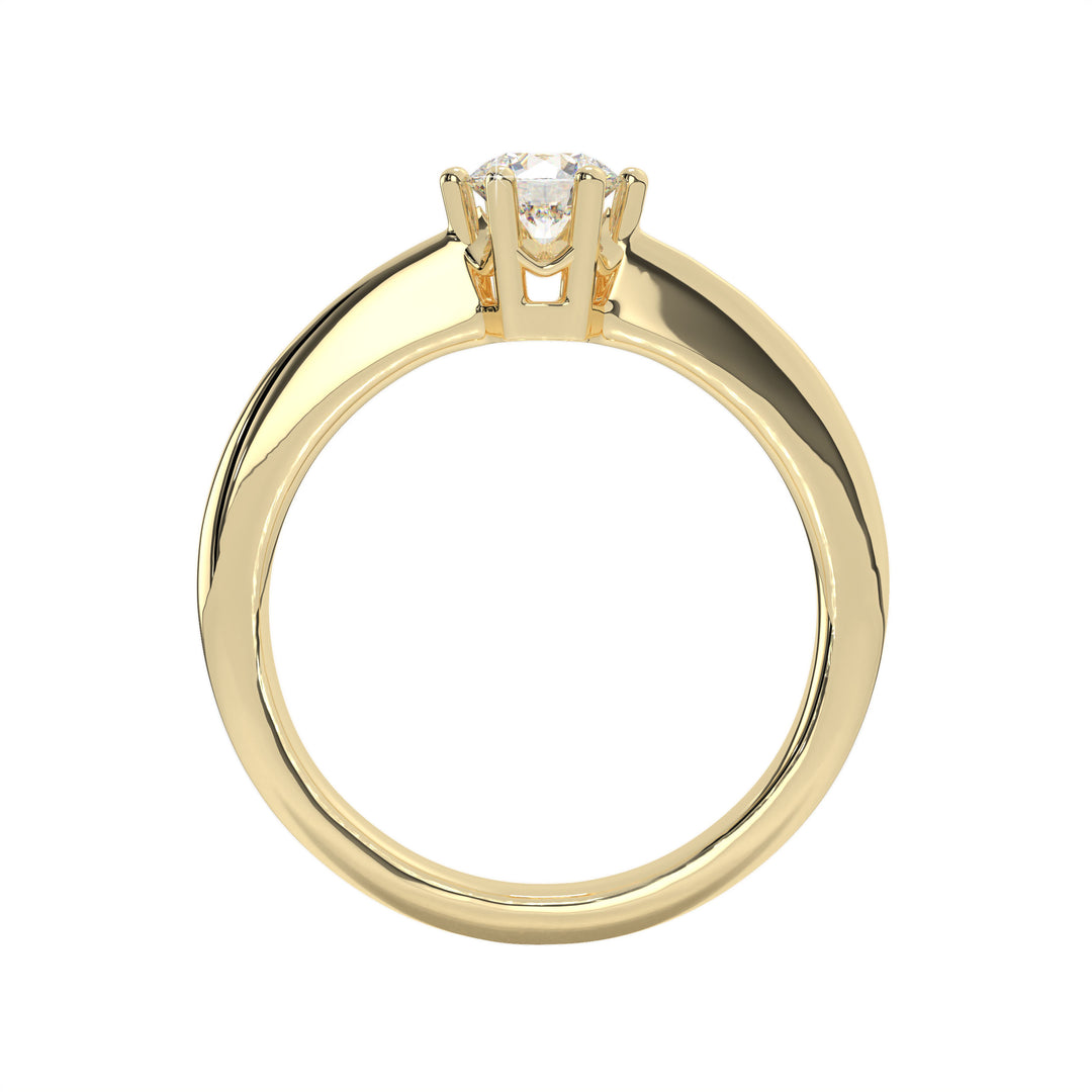 EllÃ©a  6 Claw Round Solitaire