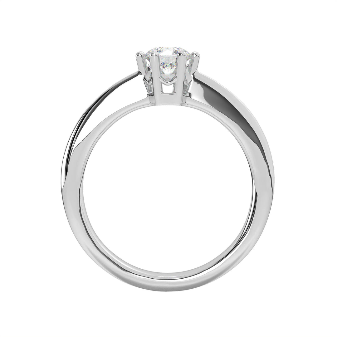 EllÃ©a  6 Claw Round Solitaire