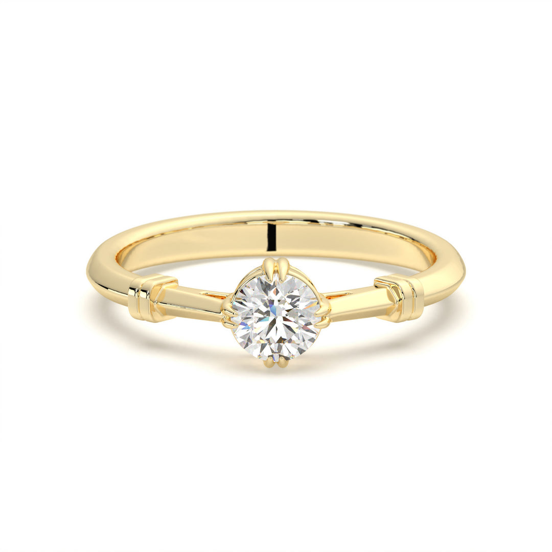 Séraphine <br> Refined Eagle Claw Solitaire