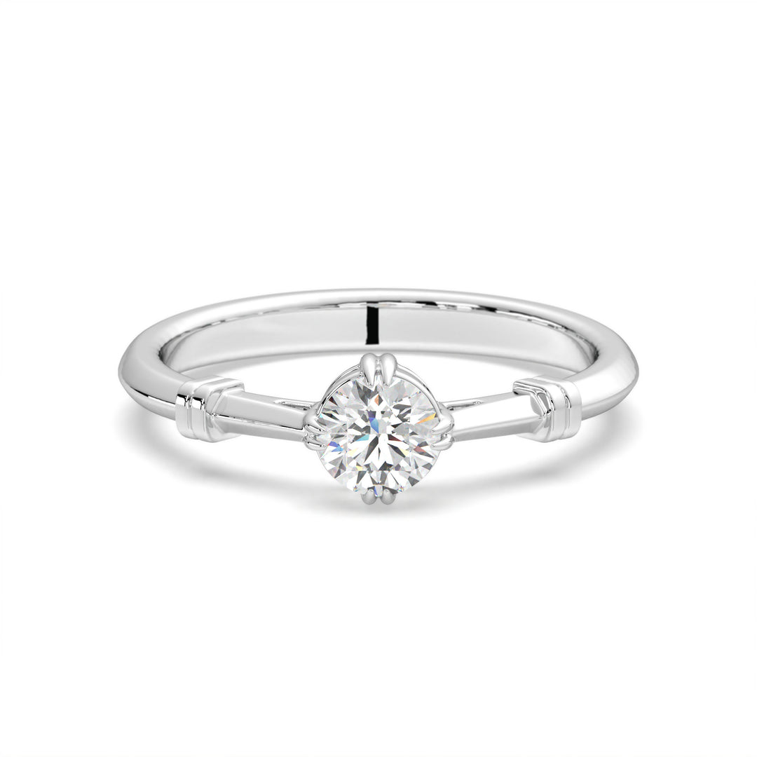 Séraphine <br> Refined Eagle Claw Solitaire