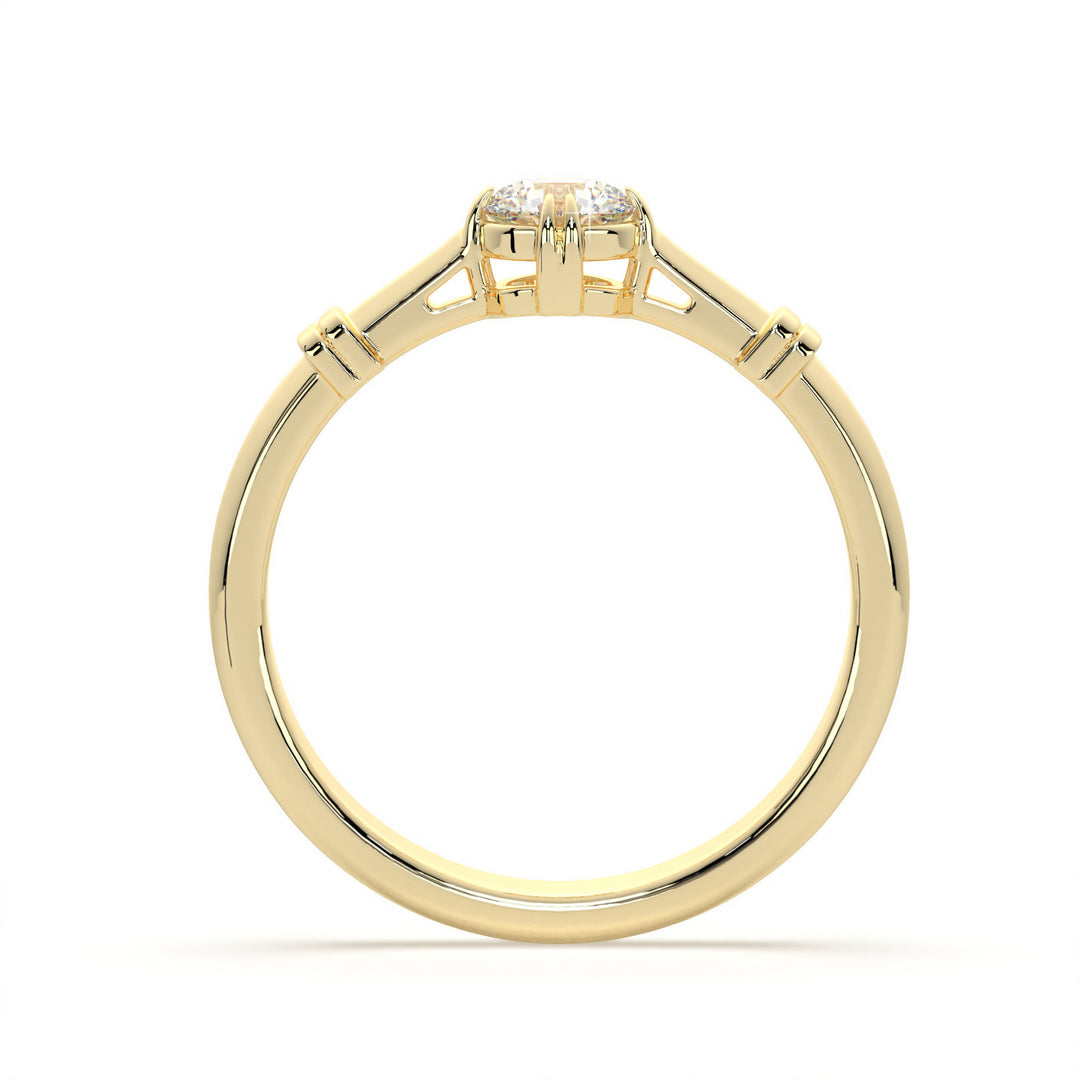 Séraphine <br> Refined Eagle Claw Solitaire