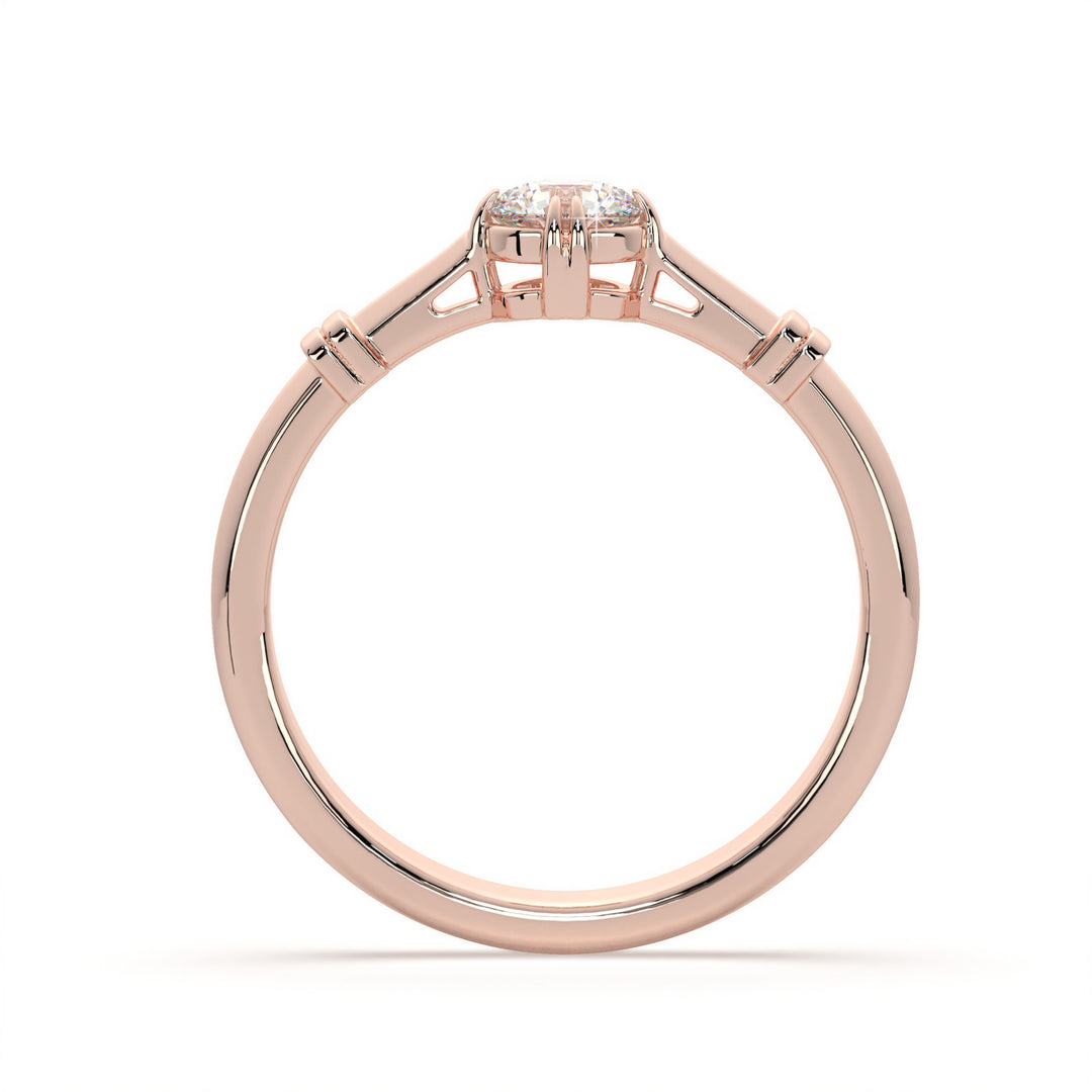 Séraphine <br> Refined Eagle Claw Solitaire