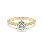 Load image into Gallery viewer, Camélia - Classic Solitaire Elegance