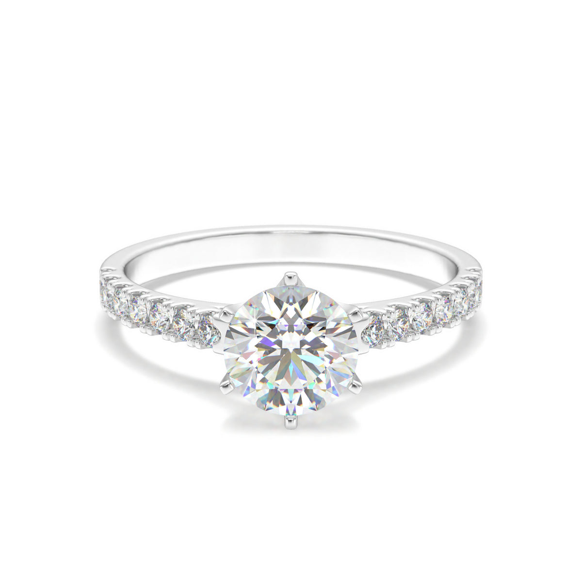 Camélia <br> classic solitaire elegance