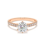Load image into Gallery viewer, Camélia <br> Classic Solitaire Elegance