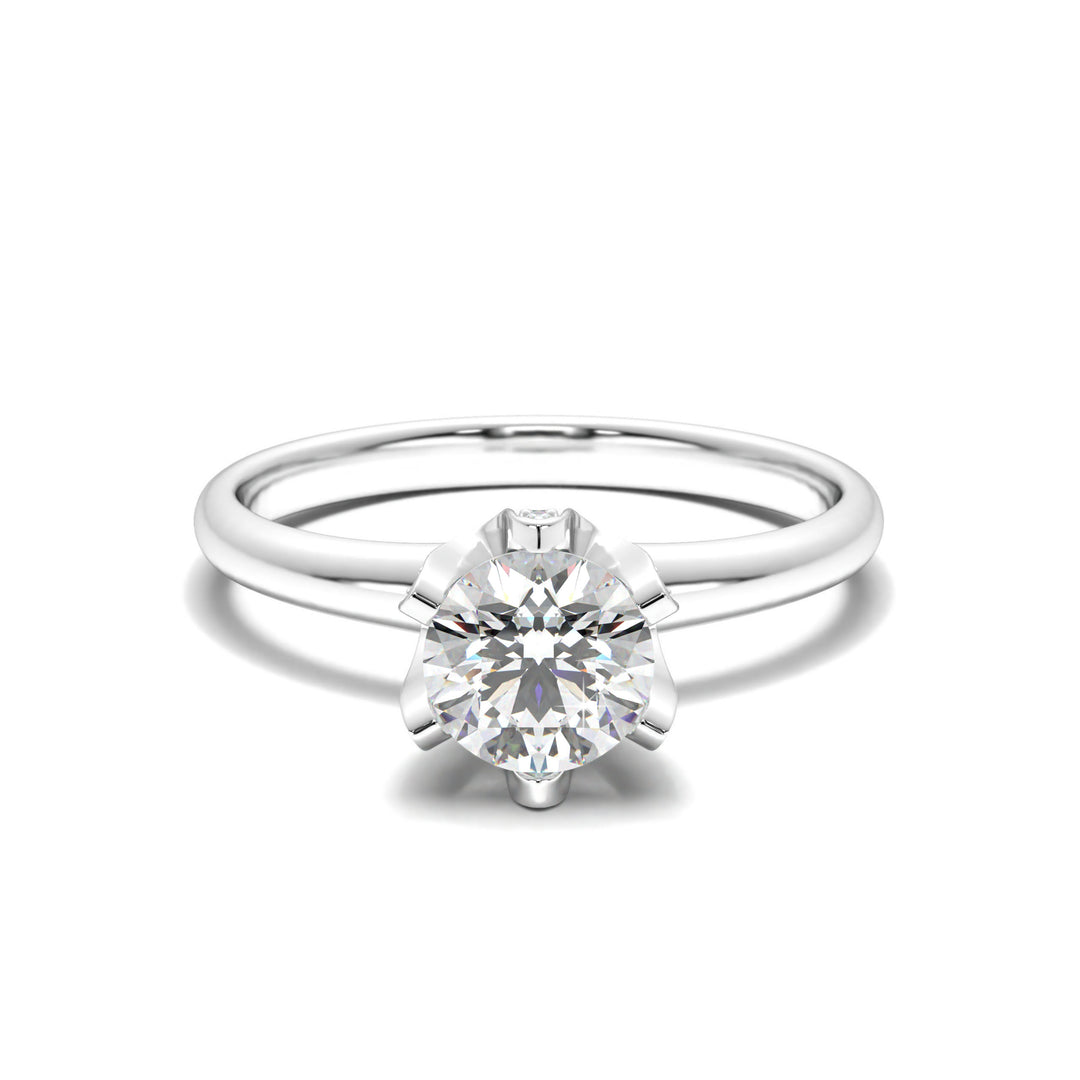 BÃ©atrice  PavÃ©-accented Hidden Halo