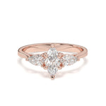 Load image into Gallery viewer, Benoîte - Marquise Trilogy Ring