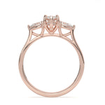 Load image into Gallery viewer, Benoîte - Marquise Trilogy Ring