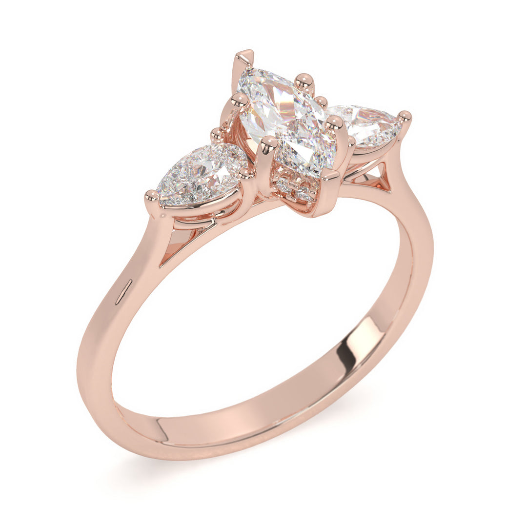 Benoîte - Marquise Trilogy Ring