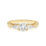 Load image into Gallery viewer, Ella - Pear Trilogy Ring