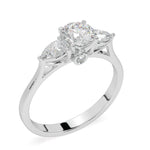 Load image into Gallery viewer, Éléanor - Brilliant round trilogy ring