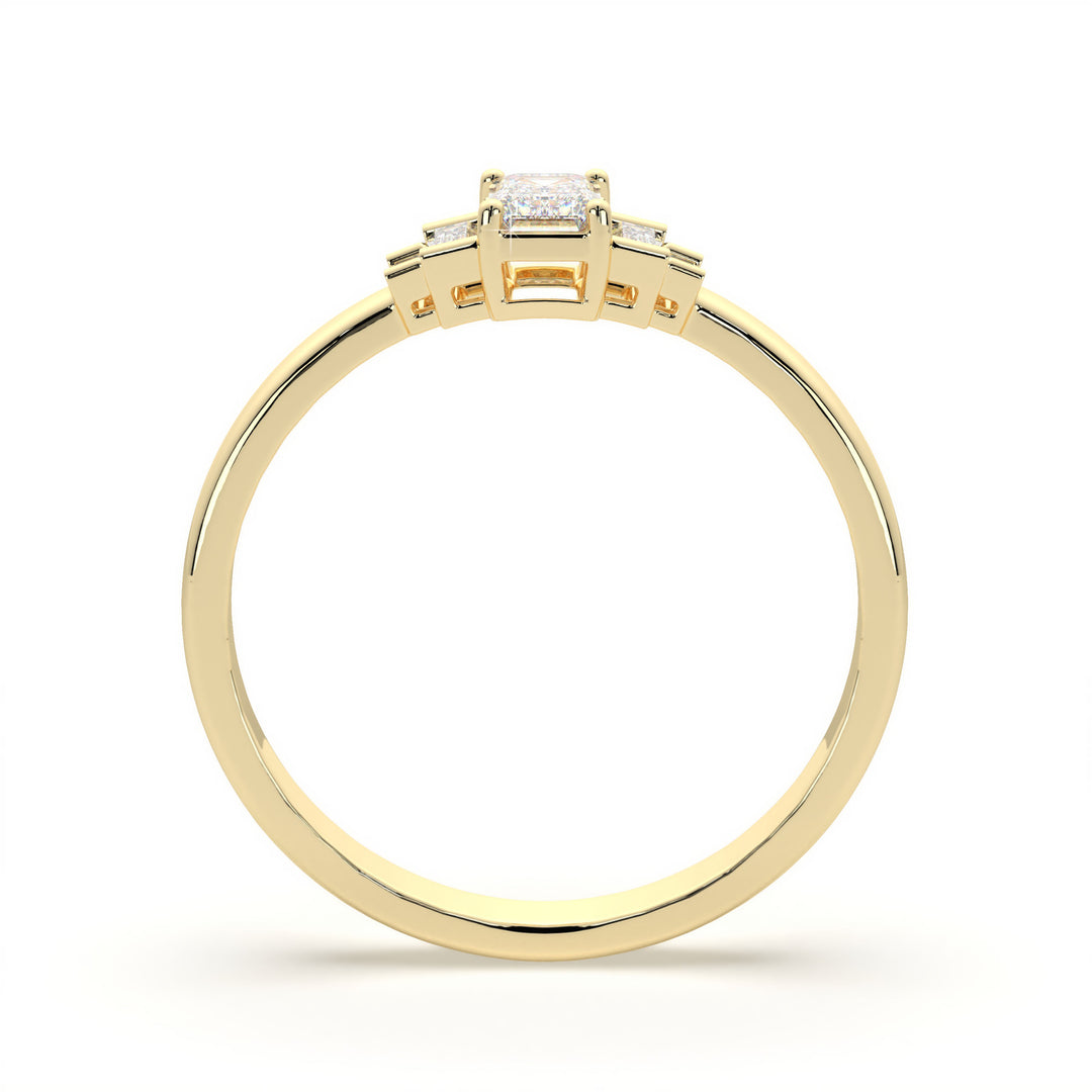 Christiane <br> Emerald-cut Baguette Trilogy