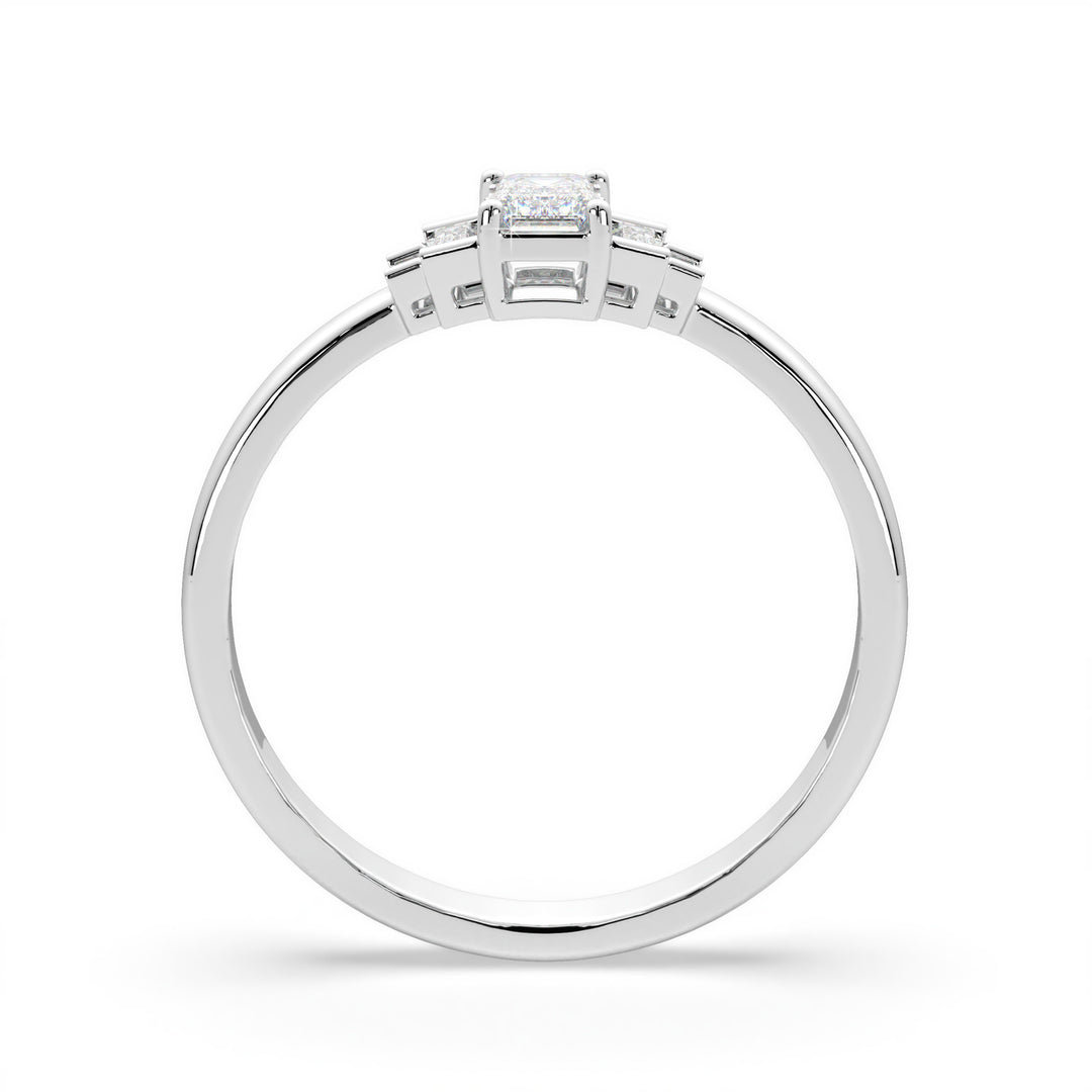 Christiane <br> Emerald-cut Baguette Trilogy