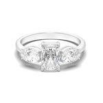 Load image into Gallery viewer, Albertine - Radiant Three-Stone Brilliance