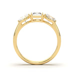 Load image into Gallery viewer, Albertine - Radiant Three-Stone Brilliance