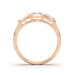 Load image into Gallery viewer, Albertine - Radiant Three-Stone Brilliance