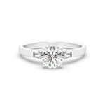 Load image into Gallery viewer, Allegra - Round Diamond Trilogy Ring