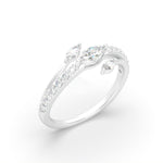 Load image into Gallery viewer, Anselma  Marquise Diamond Wrap Ring
