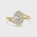 Load and play video in Gallery viewer, Giorgia - Radiant Oval Halo