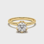 Load and play video in Gallery viewer, Béatrice - Pavé-accented hidden halo