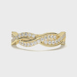 Load and play video in Gallery viewer, Julia - Classic five-stone diamond ring