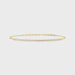 Load and play video in Gallery viewer, Chloé - Radiant Diamond Line Bracelet