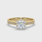 Load and play video in Gallery viewer, Azzurra  Refined diamond radiance
